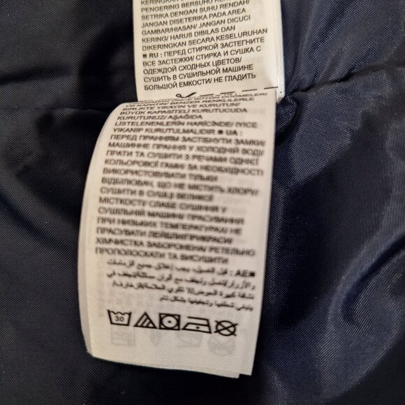 Kids Puffer Jacket ColdControl GAP Blue Size S - Picture 10 of 10